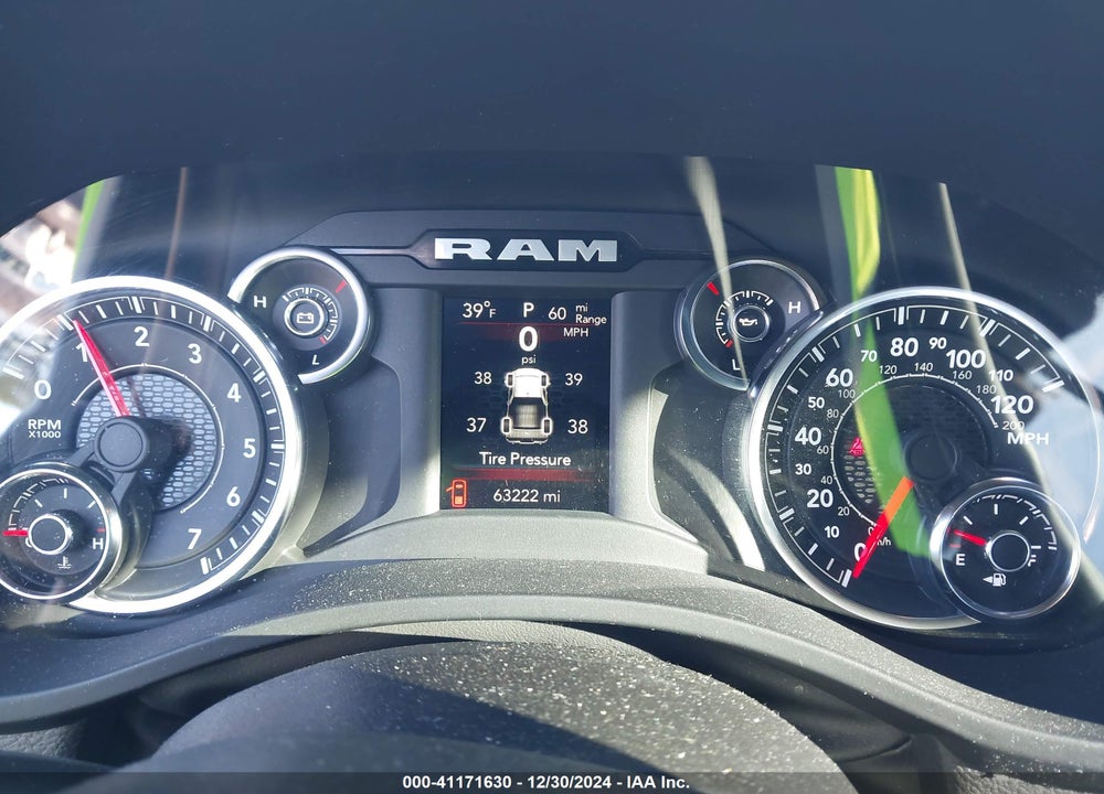 2023 RAM 1500 BIG HORN 4X4 6'4 BOX VIN: 1C6RRFBG5PN555038