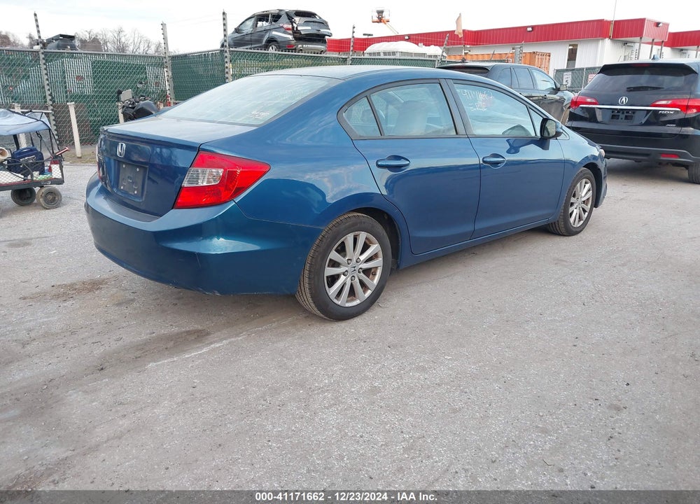 2012 HONDA CIVIC EX VIN: 19XFB2F82CE312829