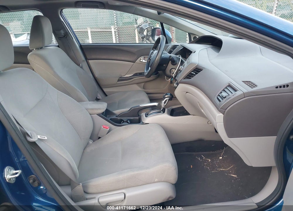 2012 HONDA CIVIC EX VIN: 19XFB2F82CE312829