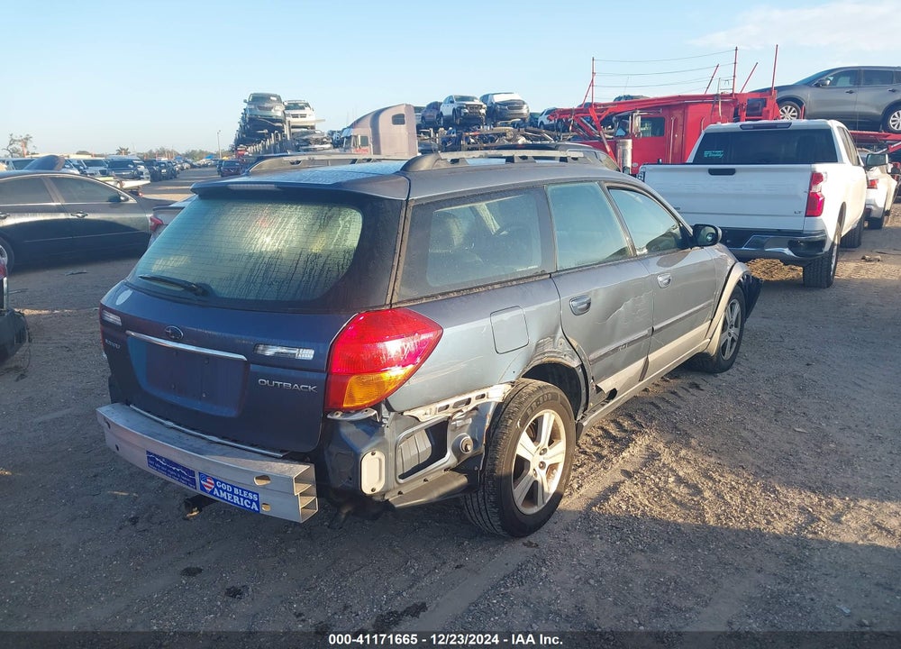 2005 SUBARU OUTBACK 2.5I LIMITED VIN: 4S4BP62C957302976