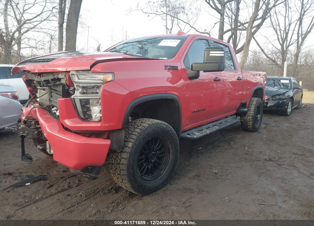 2022 CHEVROLET SILVERADO 2500HD 4WD STANDARD BED LTZ VIN: 1GC4YPEYXNF356624