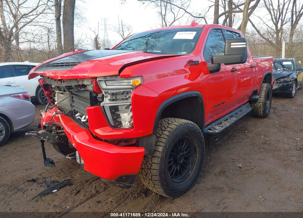 2022 CHEVROLET SILVERADO 2500HD 4WD STANDARD BED LTZ VIN: 1GC4YPEYXNF356624