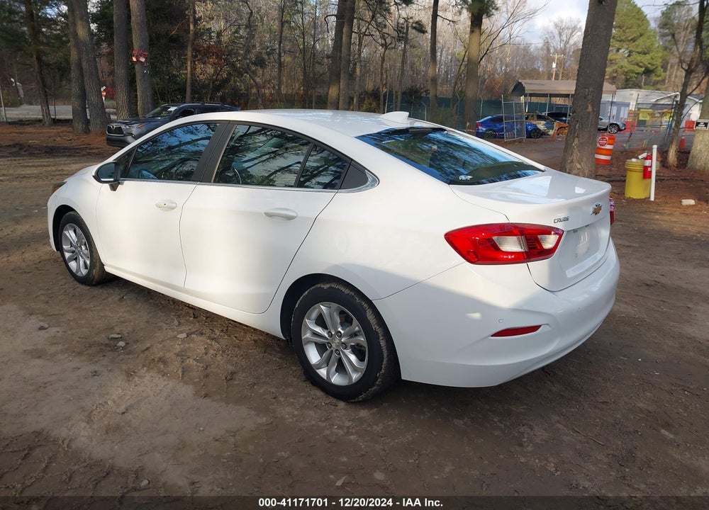 2019 CHEVROLET CRUZE LT VIN: 1G1BE5SM8K7111602