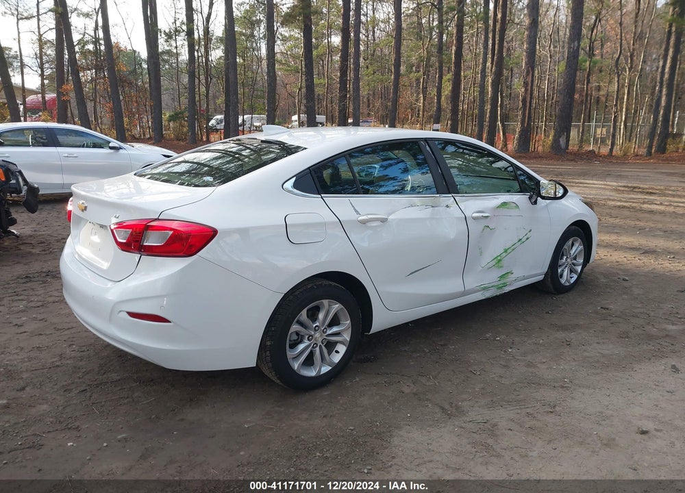 2019 CHEVROLET CRUZE LT VIN: 1G1BE5SM8K7111602