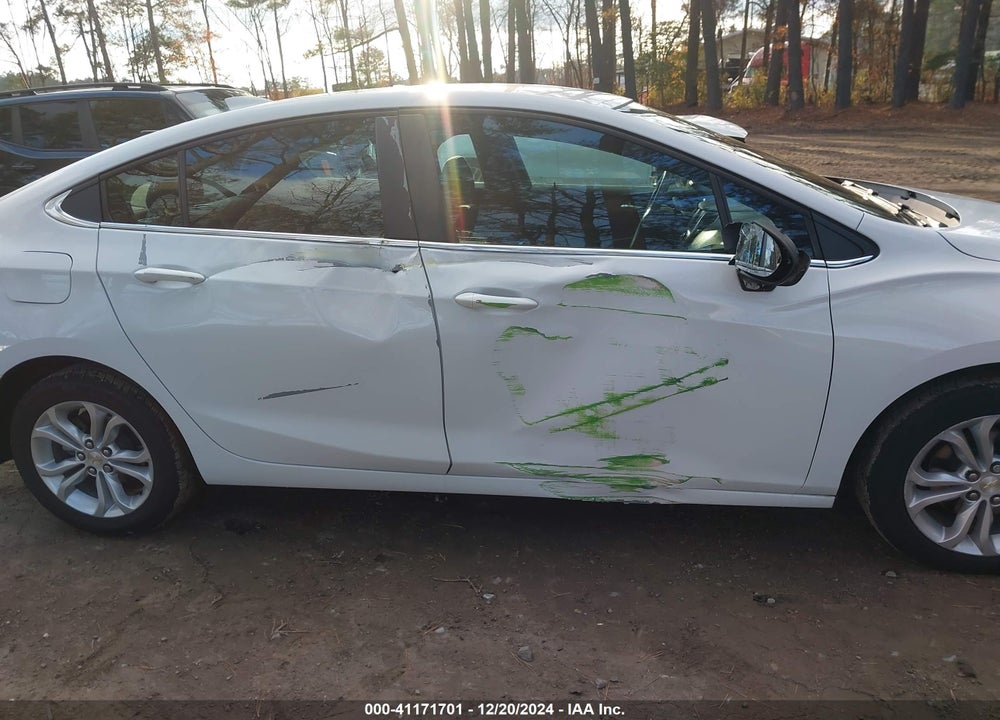 2019 CHEVROLET CRUZE LT VIN: 1G1BE5SM8K7111602