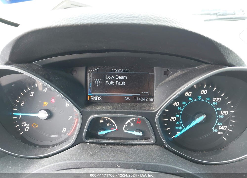 2016 FORD ESCAPE S VIN: 1FMCU0F71GUB40188