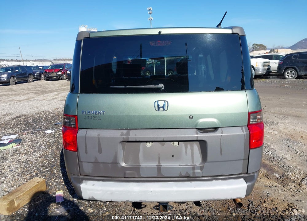 2004 HONDA ELEMENT EX VIN: 5J6YH17644L010489