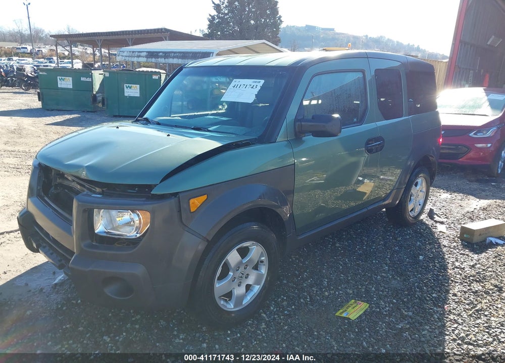 2004 HONDA ELEMENT EX VIN: 5J6YH17644L010489