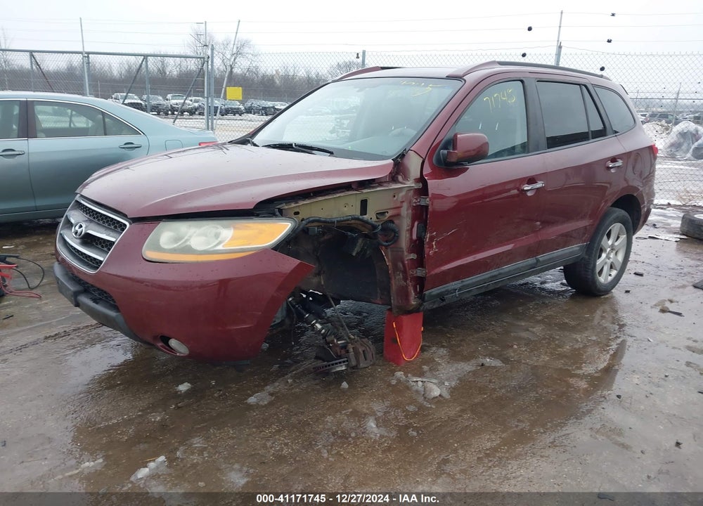 2008 HYUNDAI SANTA FE LIMITED/SE VIN: 5NMSH73E88H136731