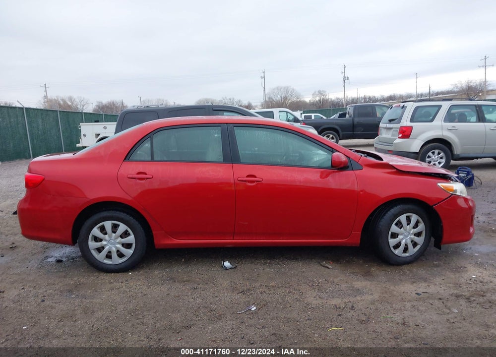 2011 TOYOTA COROLLA LE VIN: JTDBU4EE2B9133544