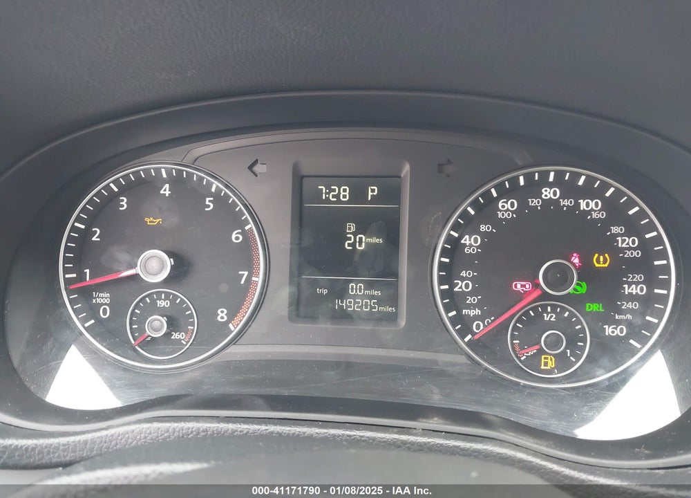 2015 VOLKSWAGEN PASSAT VIN: 1VWAS7A35FC027134