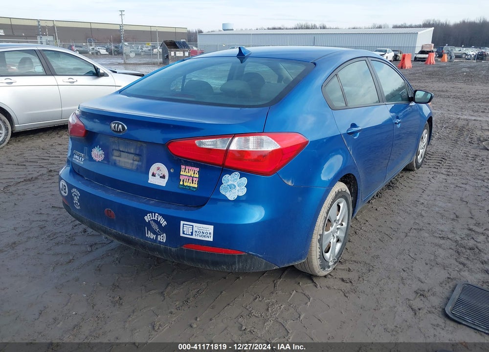 2014 KIA FORTE VIN: KNAFK4A60E5064562