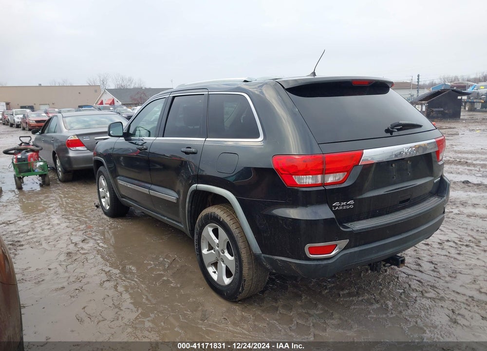 2012 JEEP GRAND CHEROKEE LAREDO VIN: 1C4RJFAG8CC145695