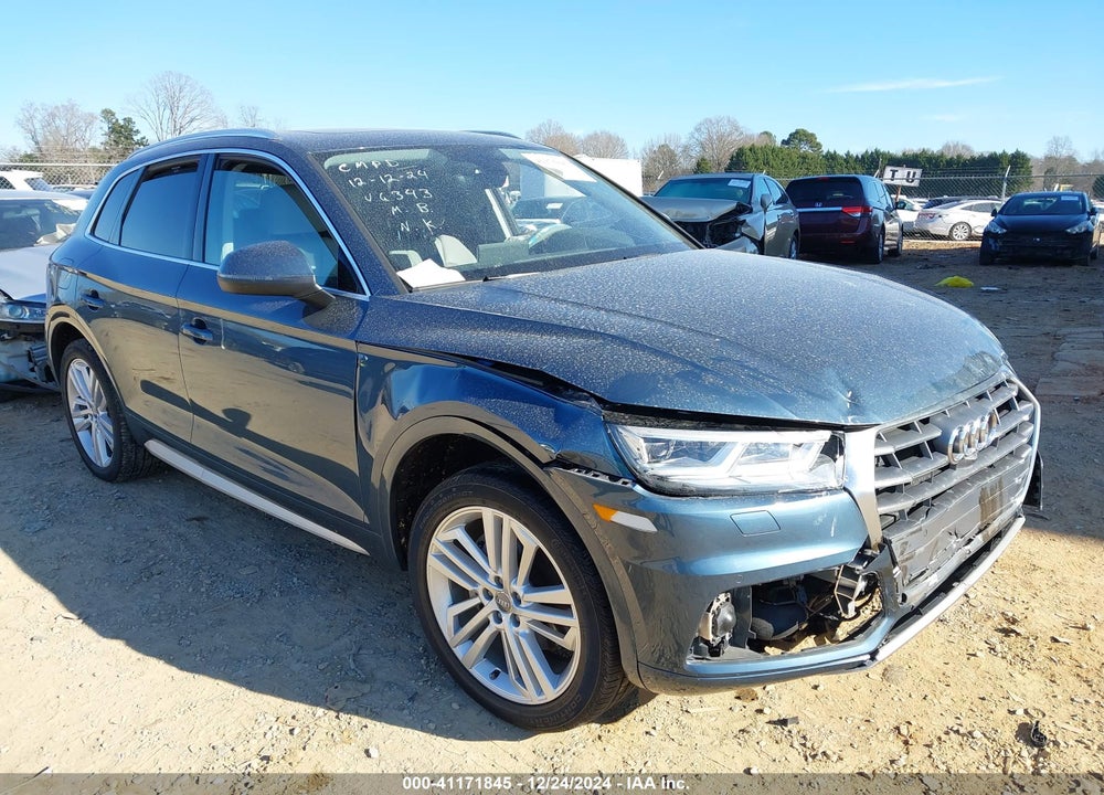 2018 AUDI Q5 2.0T PREMIUM/2.0T TECH PREMIUM VIN: WA1CNAFY9J2126343
