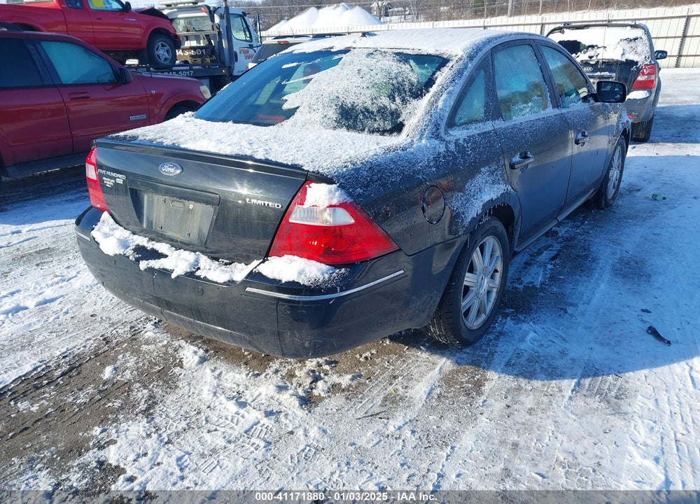 2007 FORD FIVE HUNDRED LIMITED VIN: 1FAHP28107G156067