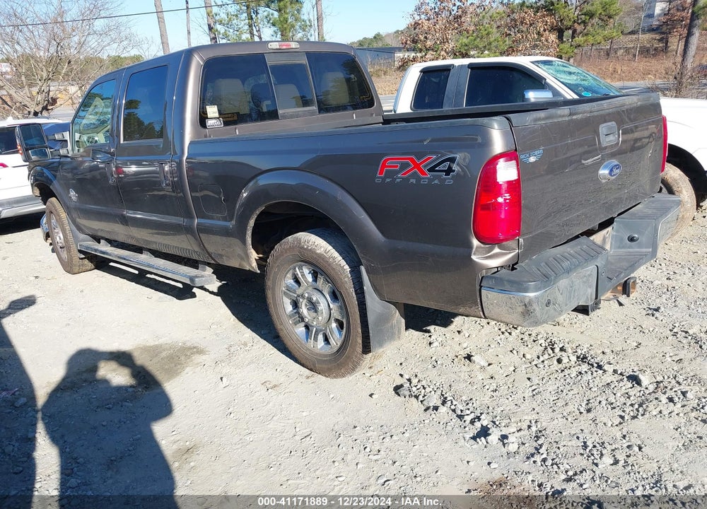2016 FORD F-250 LARIAT VIN: 1FT7W2BT6GEC38450