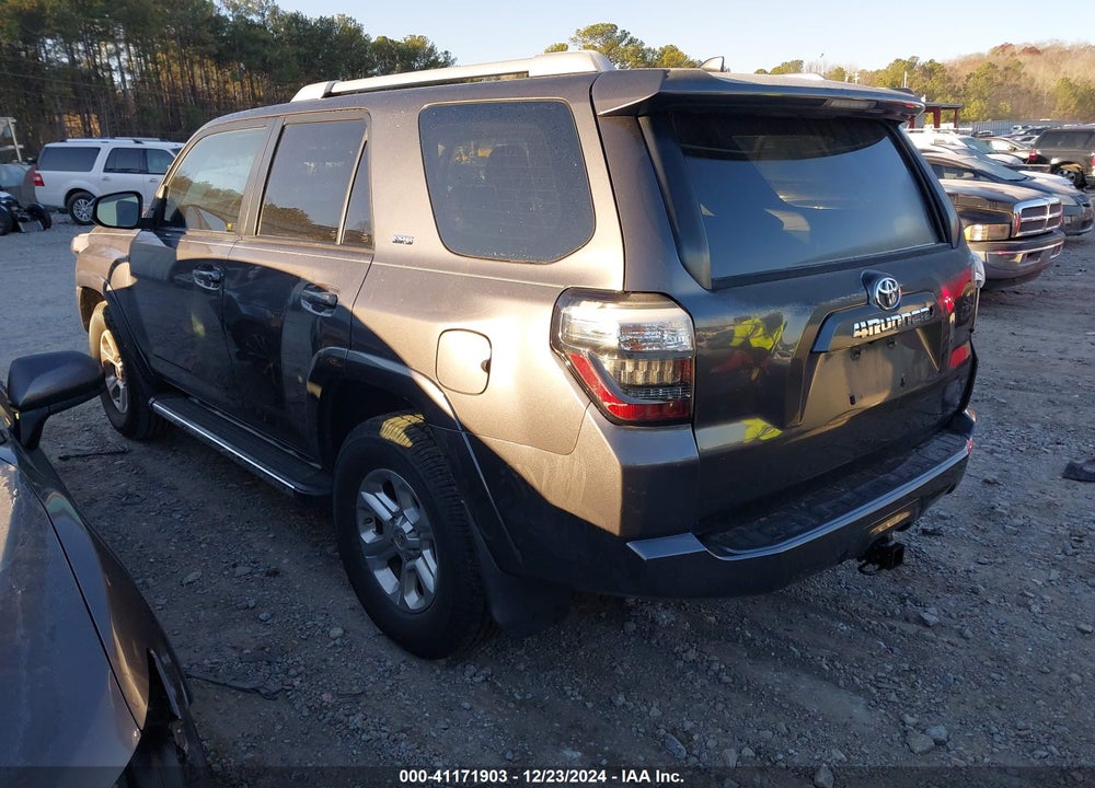 2016 TOYOTA 4RUNNER VIN: JTEZU5JR2G5129324
