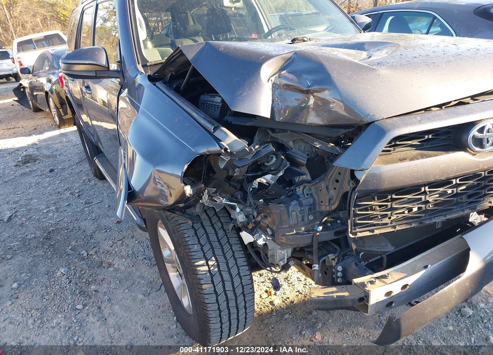 2016 TOYOTA 4RUNNER VIN: JTEZU5JR2G5129324