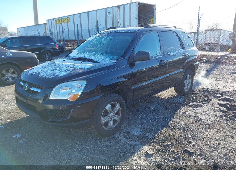 2009 KIA SPORTAGE LX VIN: KNDJF724X97564335
