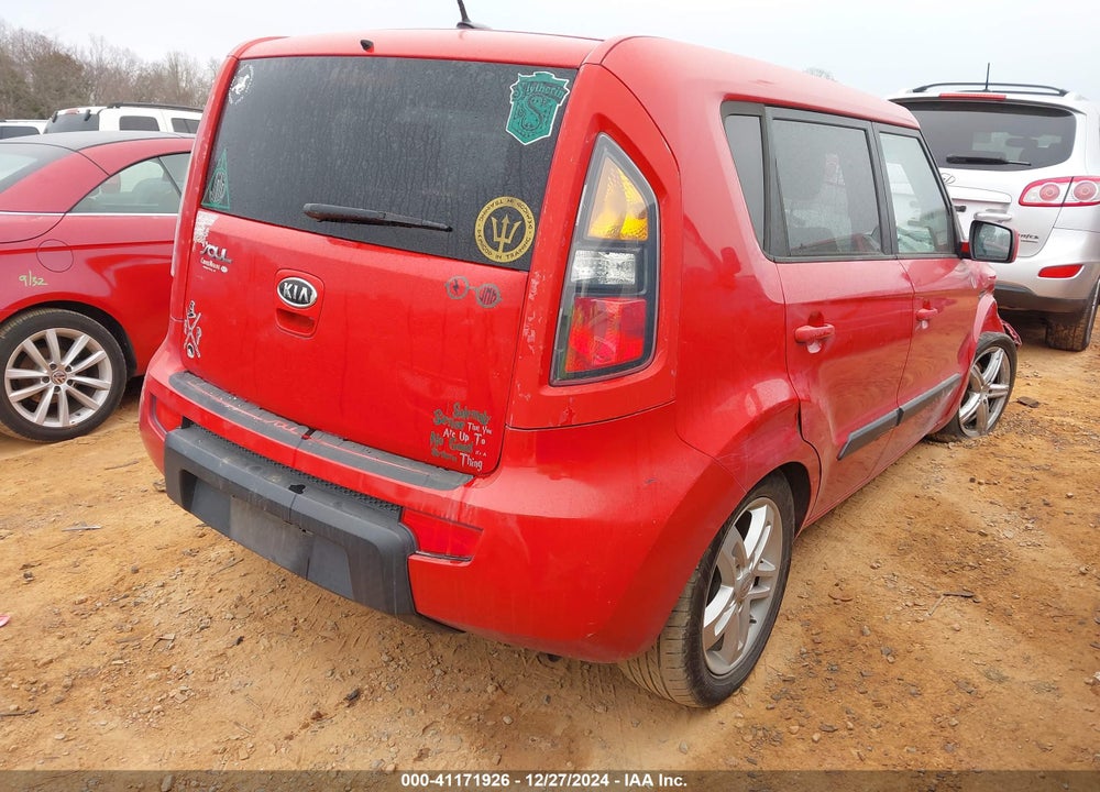 2011 KIA SOUL VIN: KNDJT2A22B7239616