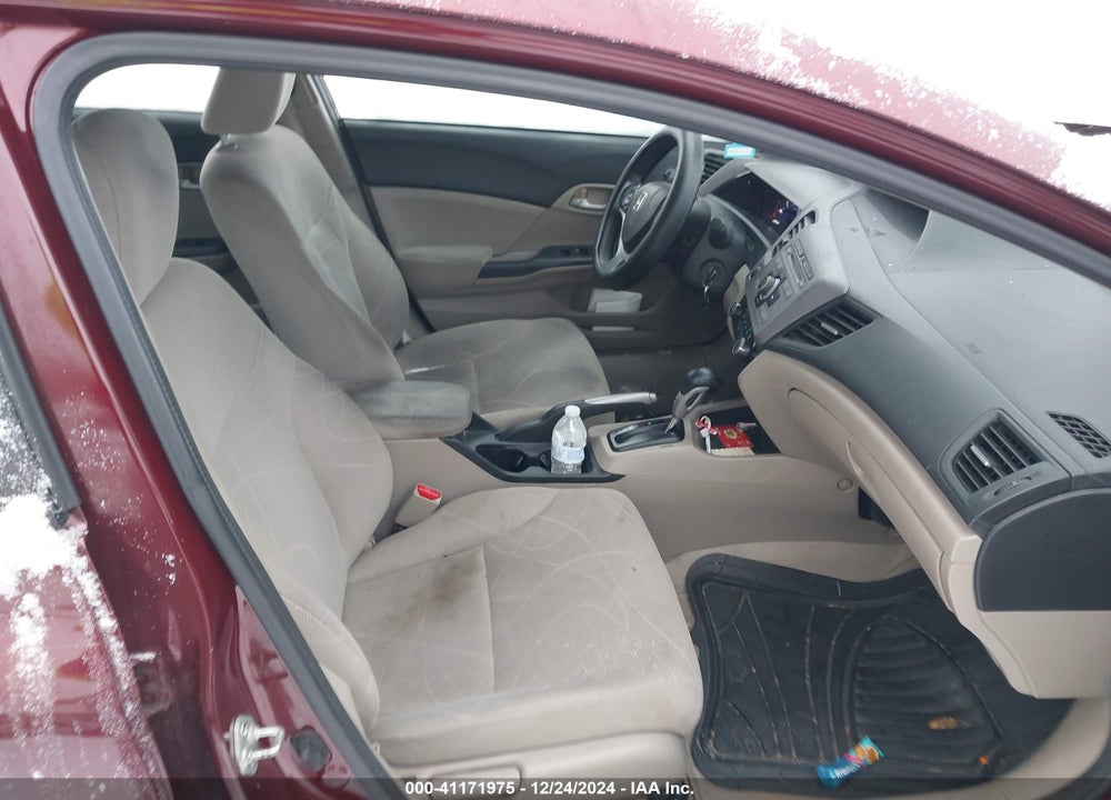 2012 HONDA CIVIC SDN LX VIN: 2HGFB2F51CH560002