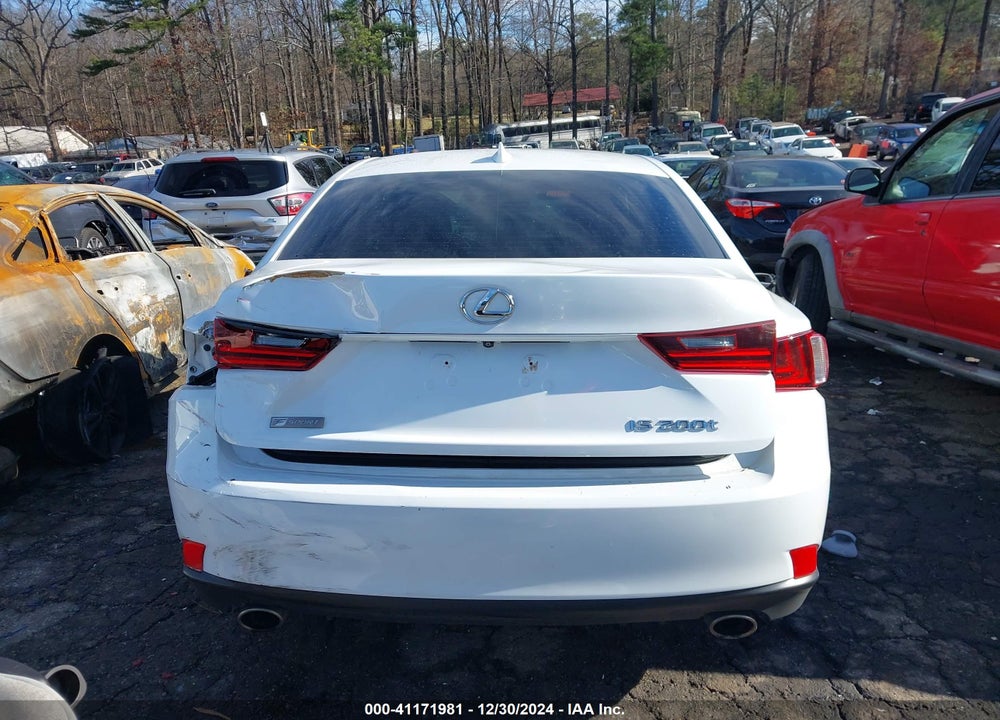 2016 LEXUS IS 200T VIN: JTHBA1D2XG5037804