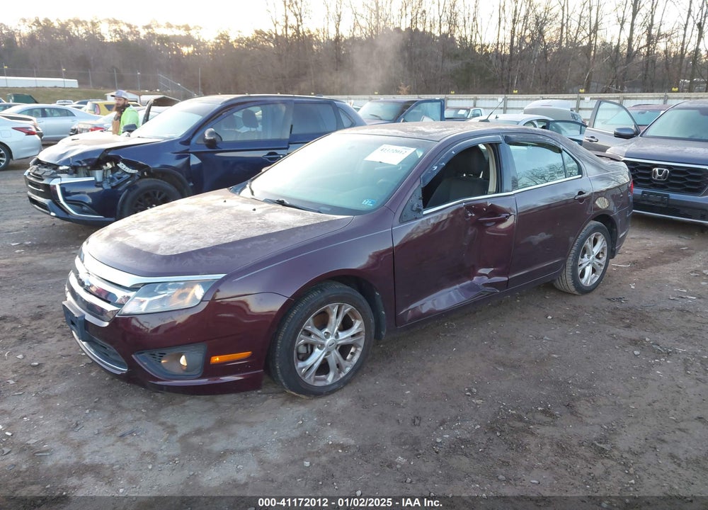 2012 FORD FUSION SE VIN: 3FAHP0HA2CR282373