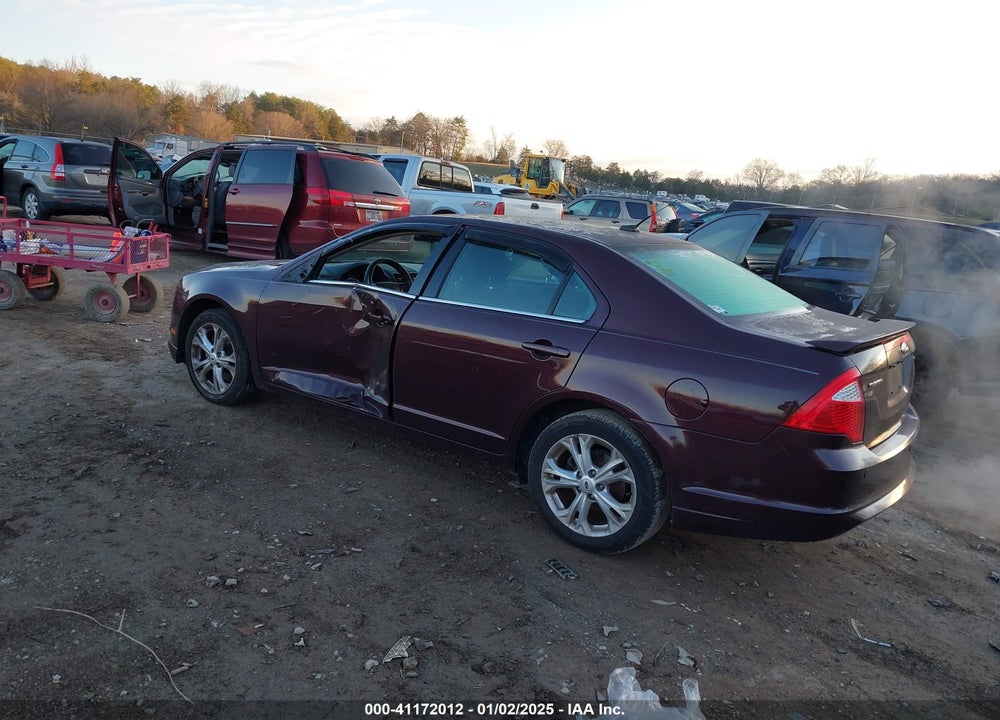 2012 FORD FUSION SE VIN: 3FAHP0HA2CR282373