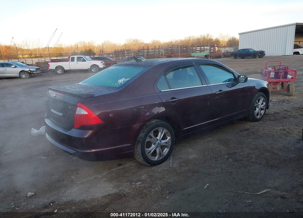 2012 FORD FUSION SE VIN: 3FAHP0HA2CR282373