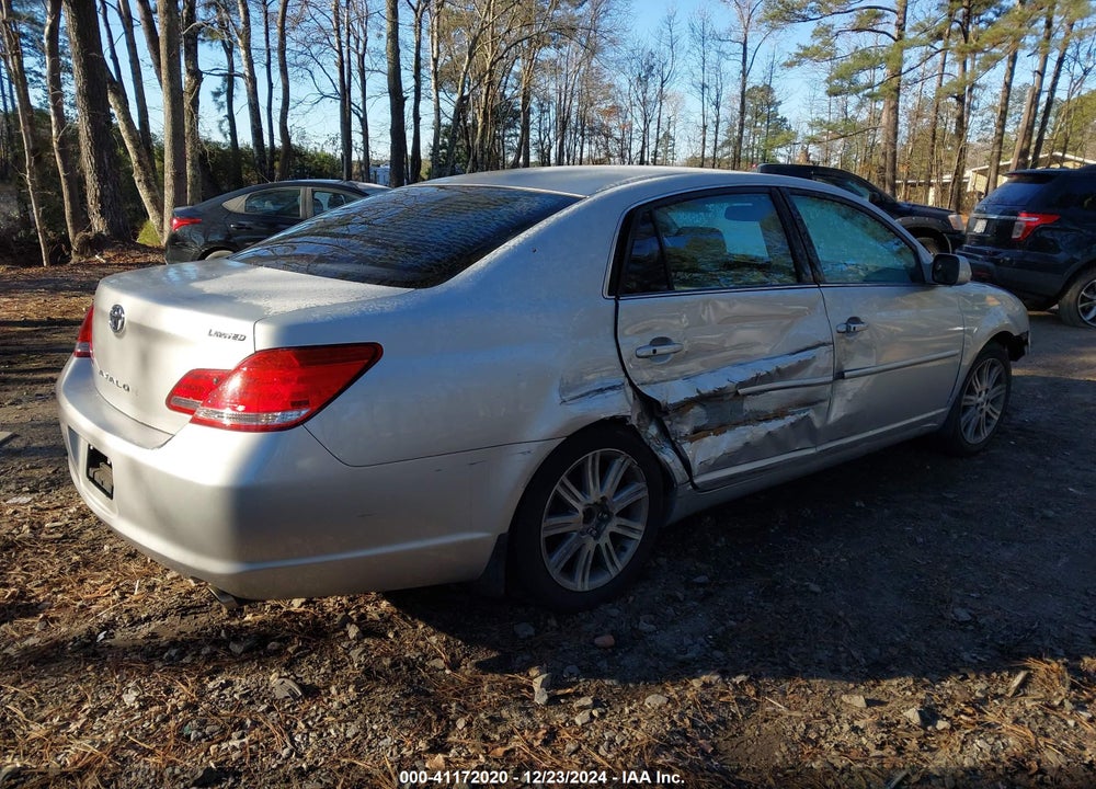 2006 TOYOTA AVALON VIN: 4T1BK36B56U087730