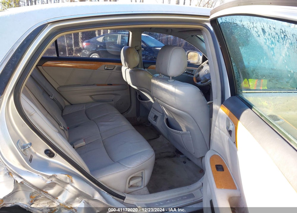 2006 TOYOTA AVALON VIN: 4T1BK36B56U087730