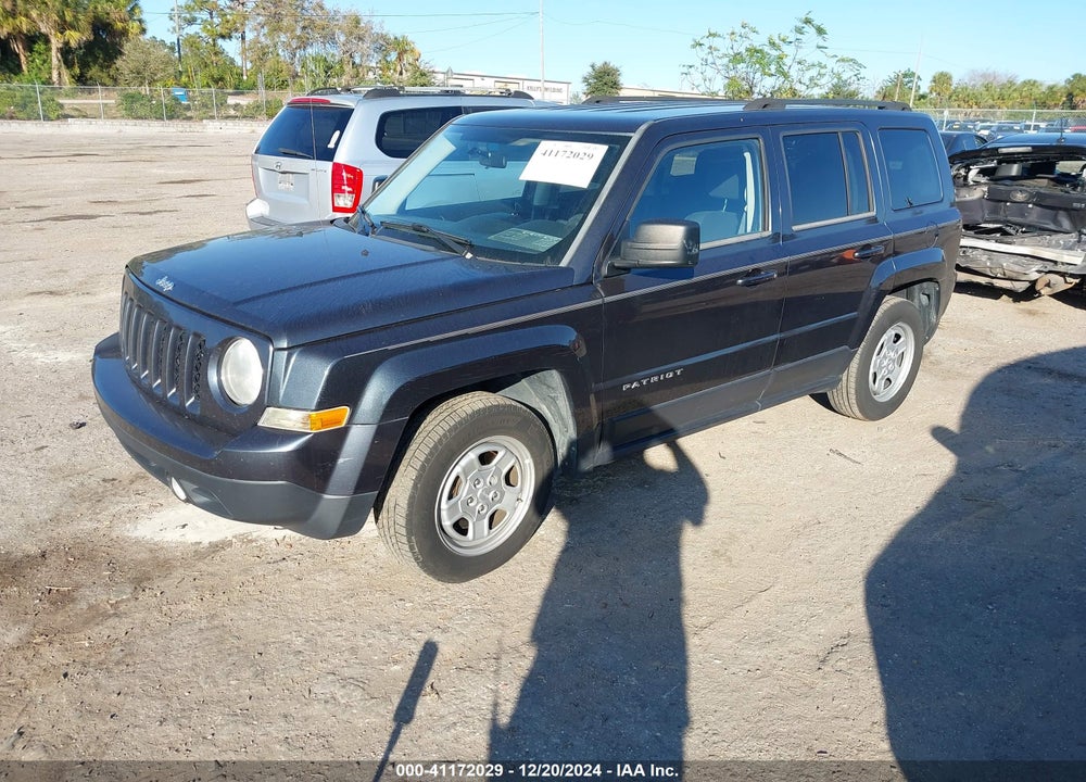 2014 JEEP PATRIOT SPORT VIN: 1C4NJPBA5ED521877