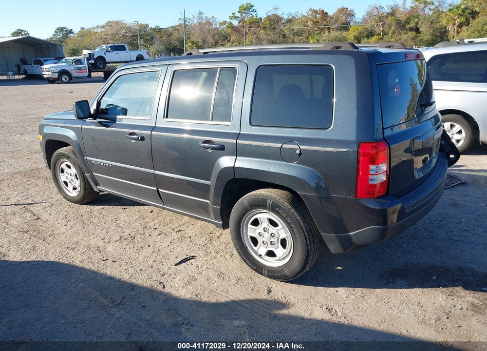 2014 JEEP PATRIOT SPORT VIN: 1C4NJPBA5ED521877