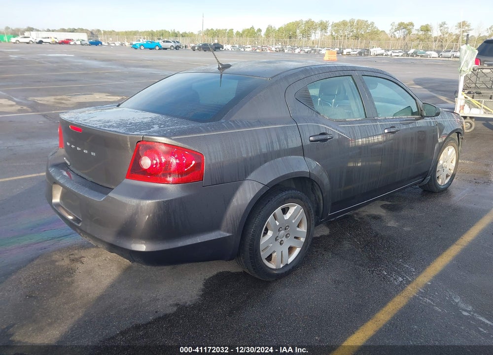 2014 DODGE AVENGER SE VIN: 1C3CDZAG3EN219549