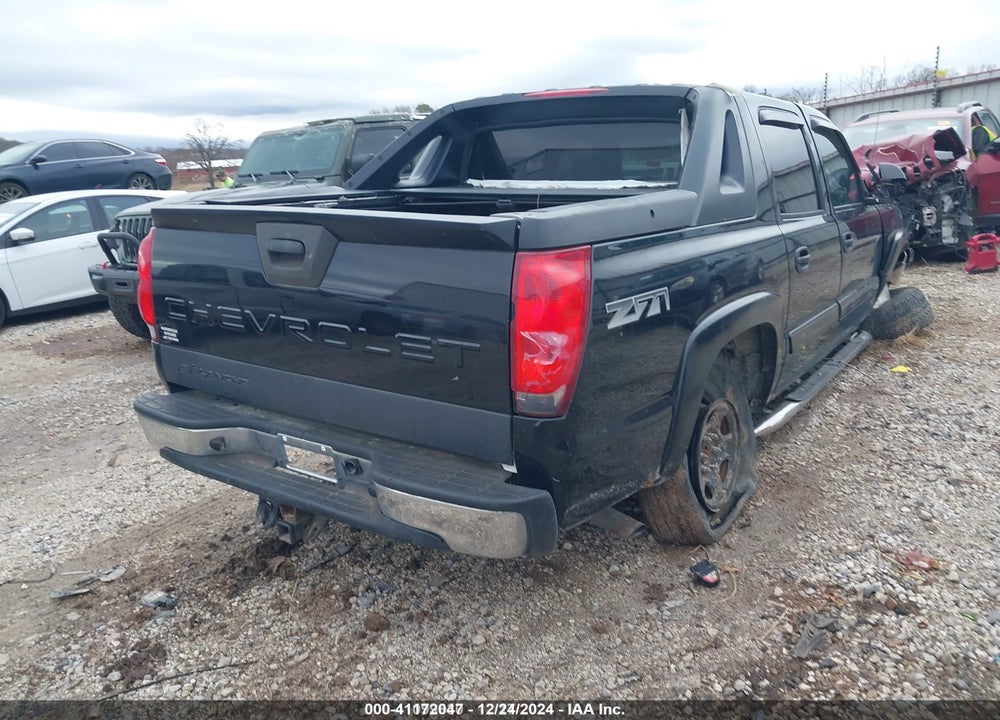 2005 CHEVROLET AVALANCHE 1500 Z71 VIN: 3GNEK12Z75G127856