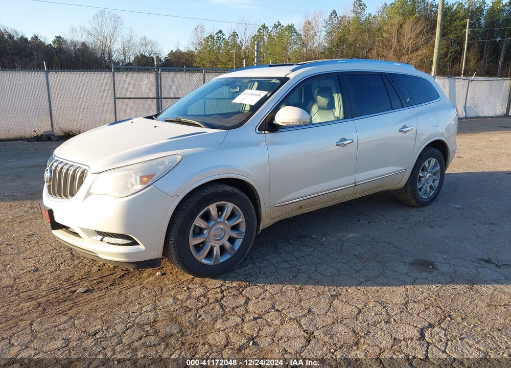 2013 BUICK ENCLAVE PREMIUM VIN: 5GAKRDKD0DJ137964