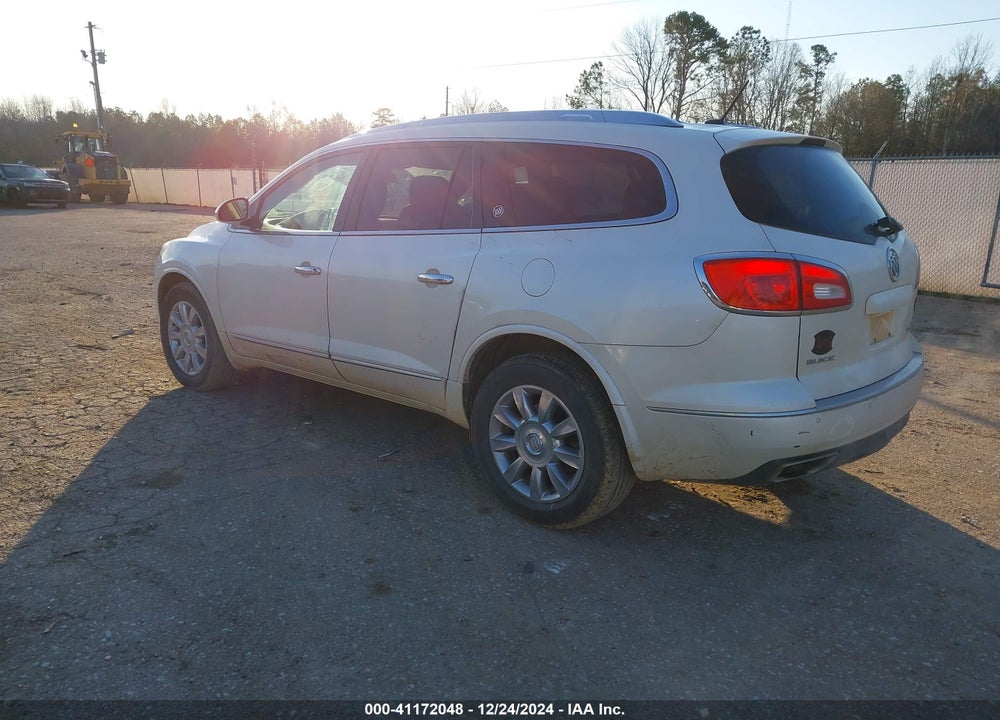 2013 BUICK ENCLAVE PREMIUM VIN: 5GAKRDKD0DJ137964