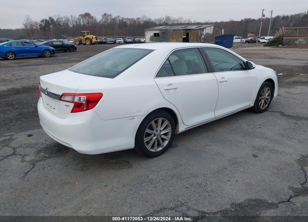 2014 TOYO CAMRY XLE AUTOMATIC VIN: 4T4BF1FKXER346001