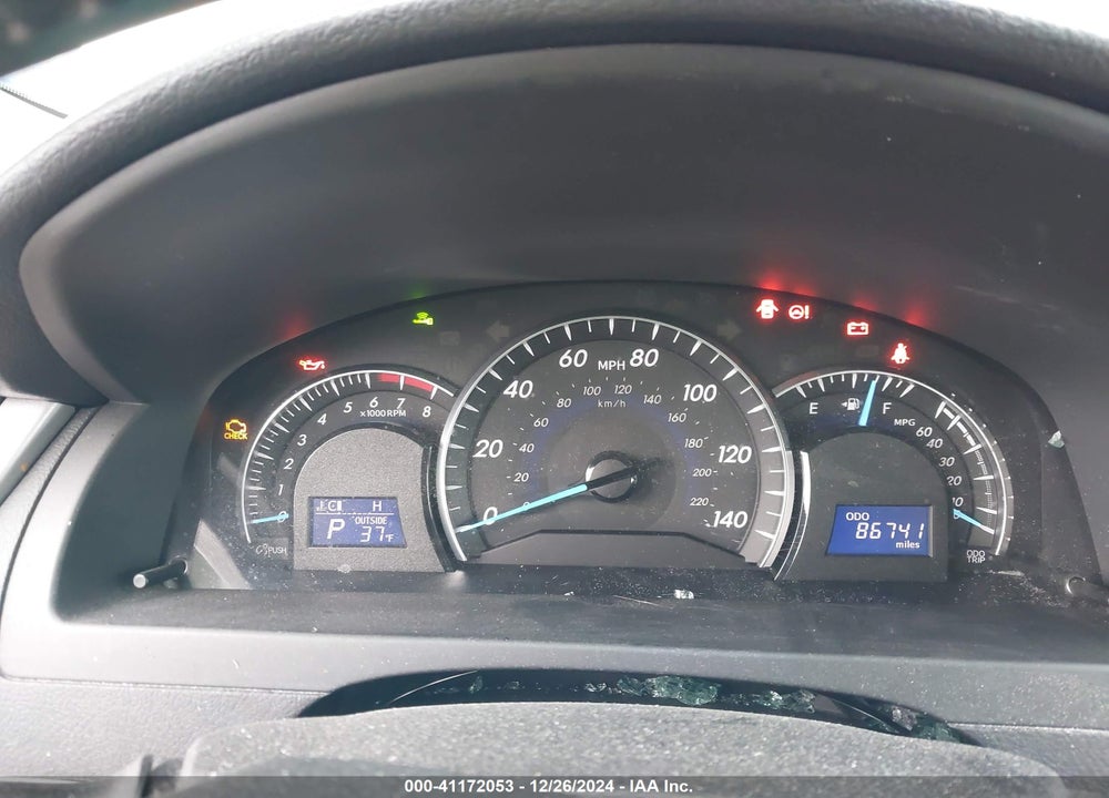2014 TOYO CAMRY XLE AUTOMATIC VIN: 4T4BF1FKXER346001