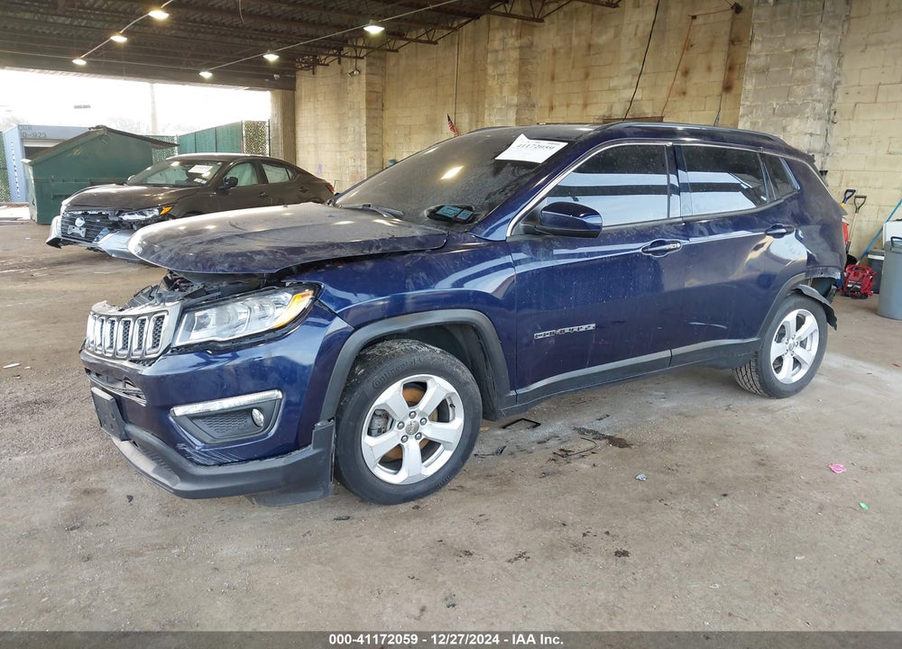 2018 JEEP COMPASS LATITUDE 4X4 VIN: 3C4NJDBB8JT199635