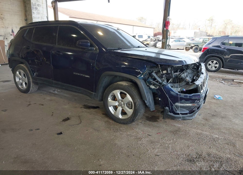 2018 JEEP COMPASS LATITUDE 4X4 VIN: 3C4NJDBB8JT199635