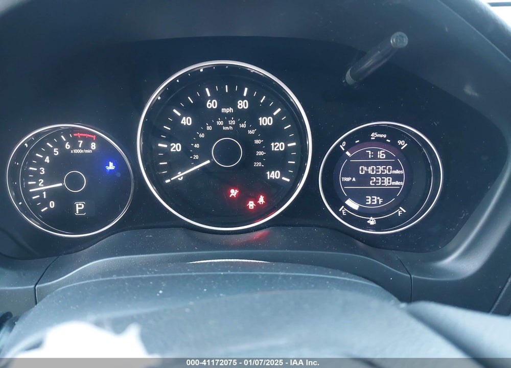 2021 HONDA HR-V 2WD SPORT VIN: 3CZRU5H14MM733820