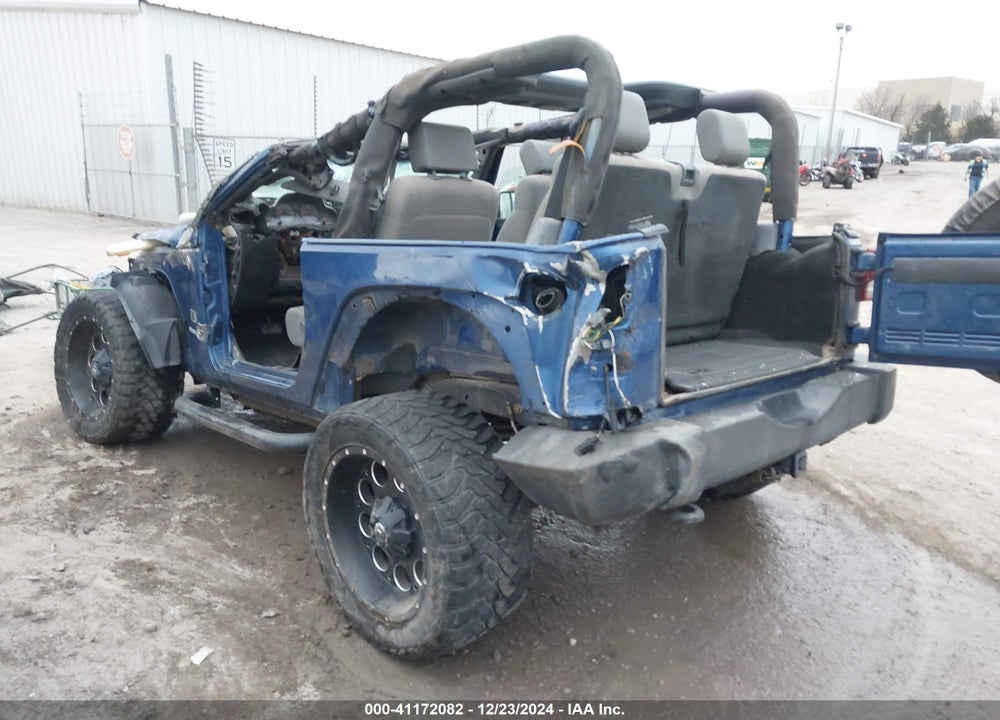 2009 JEEP WRANGLER X VIN: 1J4FA24169L736713