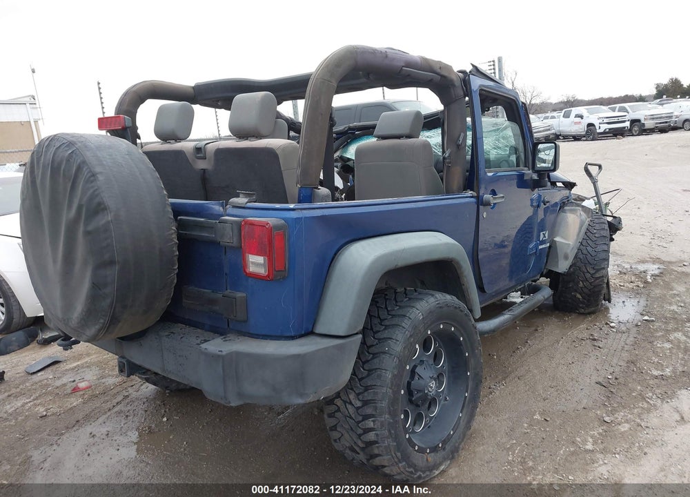 2009 JEEP WRANGLER X VIN: 1J4FA24169L736713