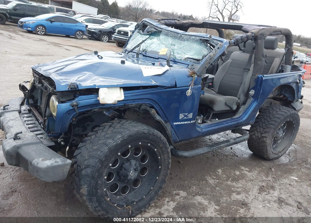 2009 JEEP WRANGLER X VIN: 1J4FA24169L736713