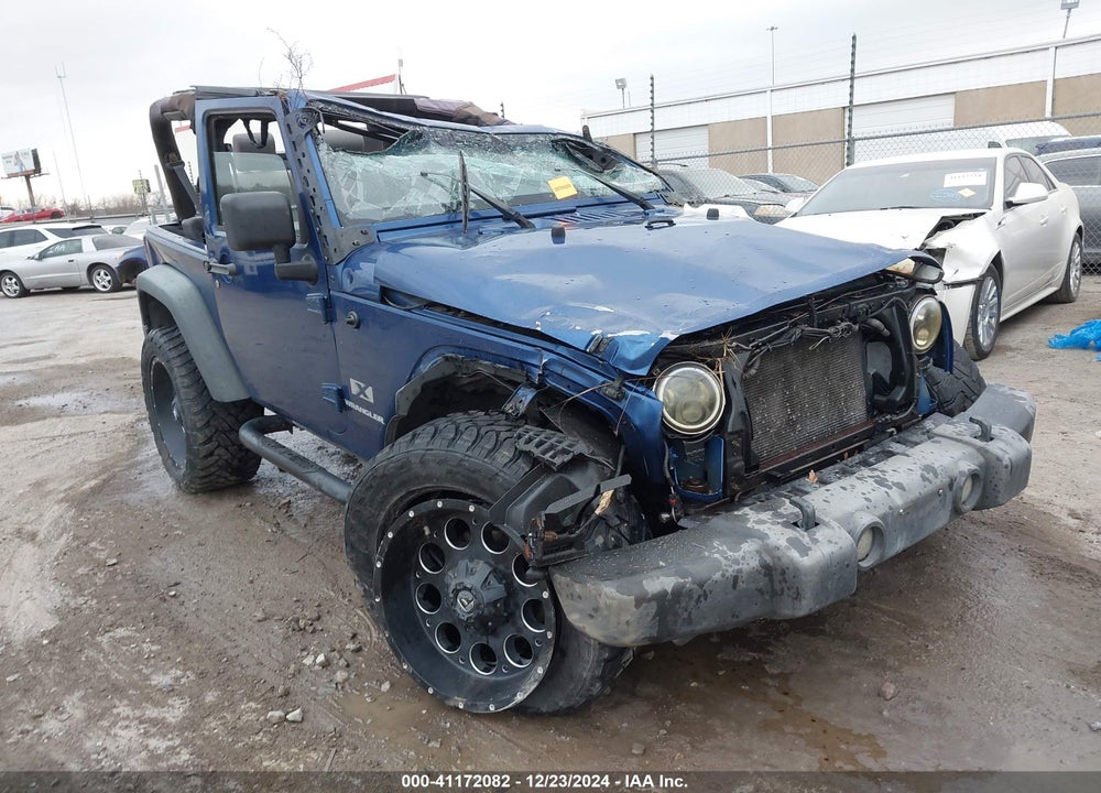 2009 JEEP WRANGLER X VIN: 1J4FA24169L736713