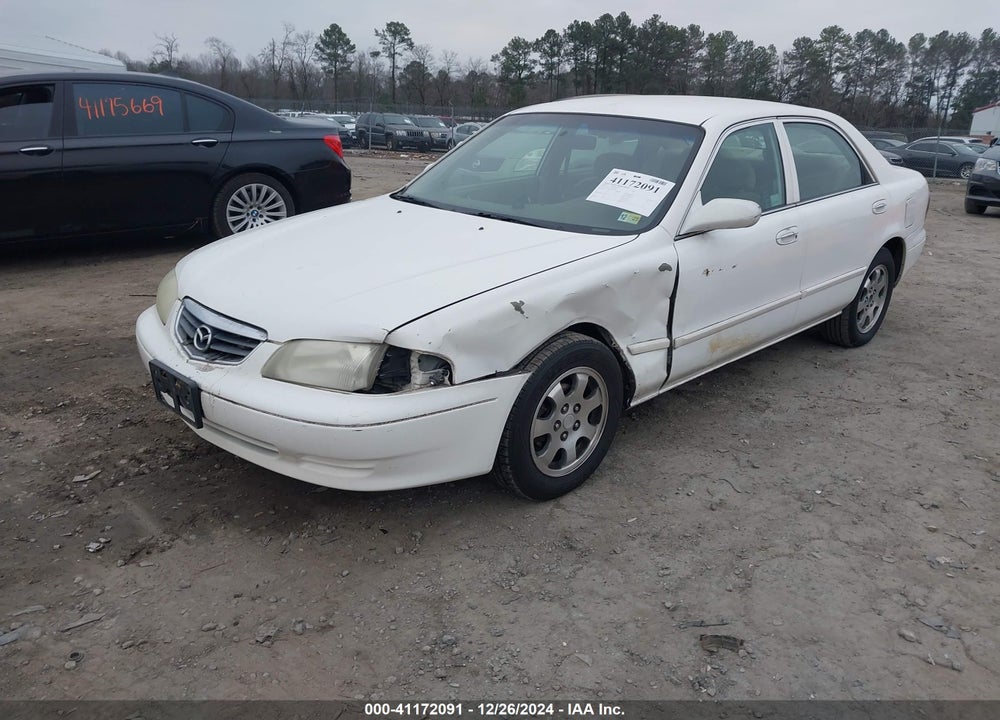 2002 MAZDA 626 LX VIN: 1YVGF22C425279663