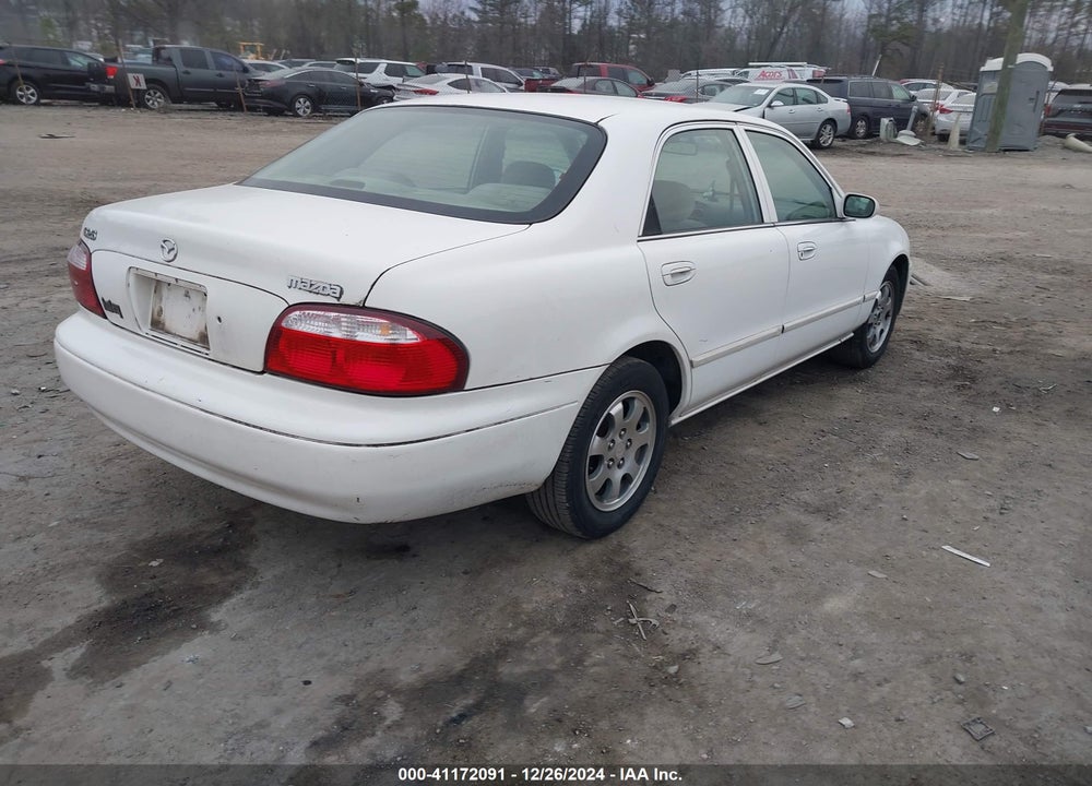2002 MAZDA 626 LX VIN: 1YVGF22C425279663