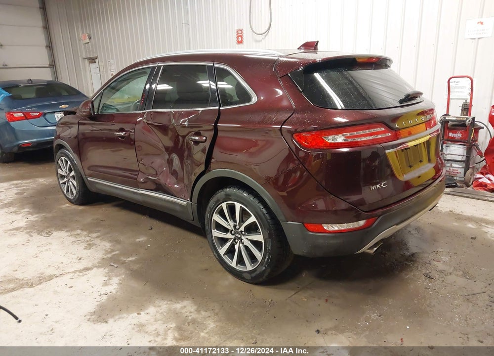 2019 LINCOLN MKC RESERVE VIN: 5LMCJ3D96KUL38298