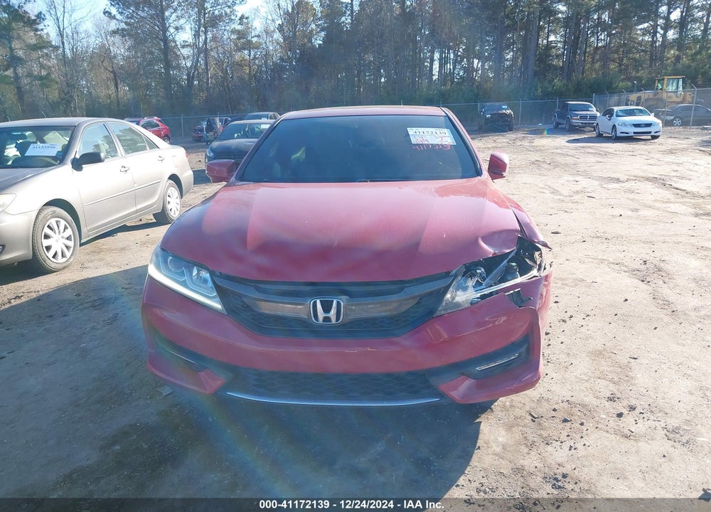 2016 HONDA ACCORD EX-L V-6 VIN: 1HGCT2B89GA005187